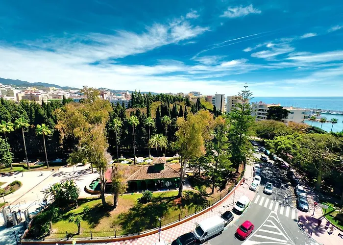 شقة Skol 514 East Facing Duplex With Sea Views ماربيا