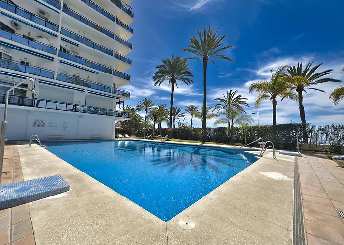شقة Skol 514 East Facing Duplex With Sea Views ماربيا
